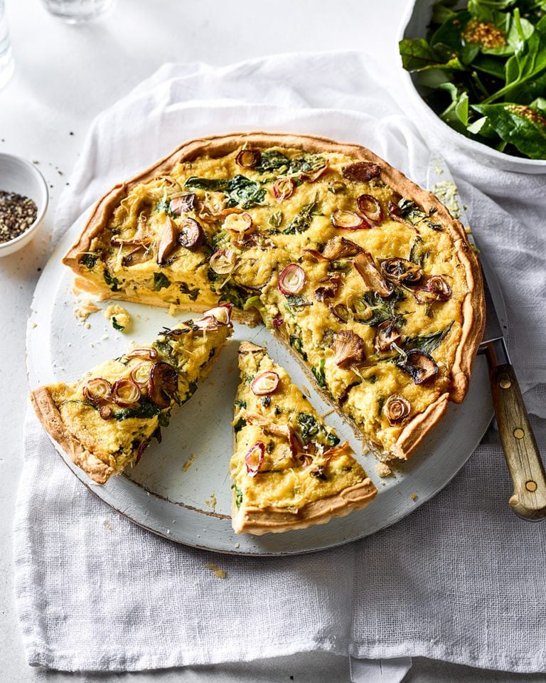 Vegan quiche