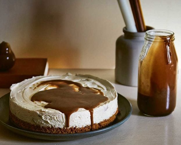 Pear cheesecake