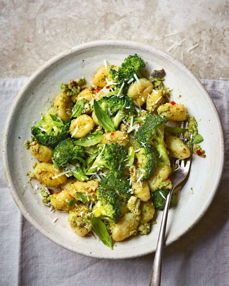 Broccoli gnocchi