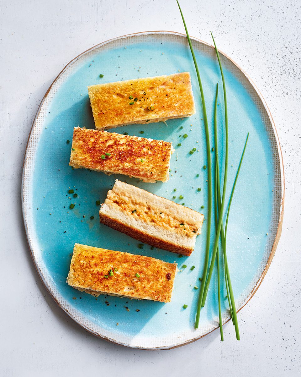 Crab toastie - delicious. magazine