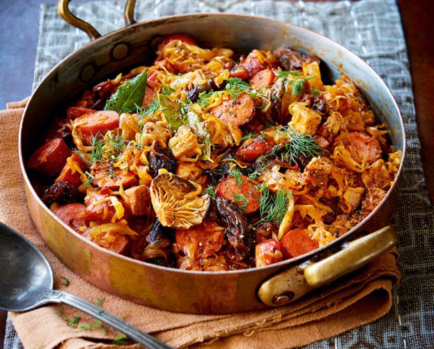 Bigos (Polish hunter’s stew)