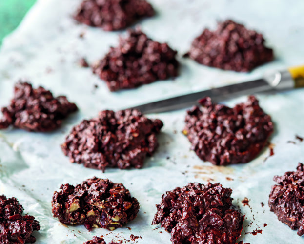 Chocolate clusters