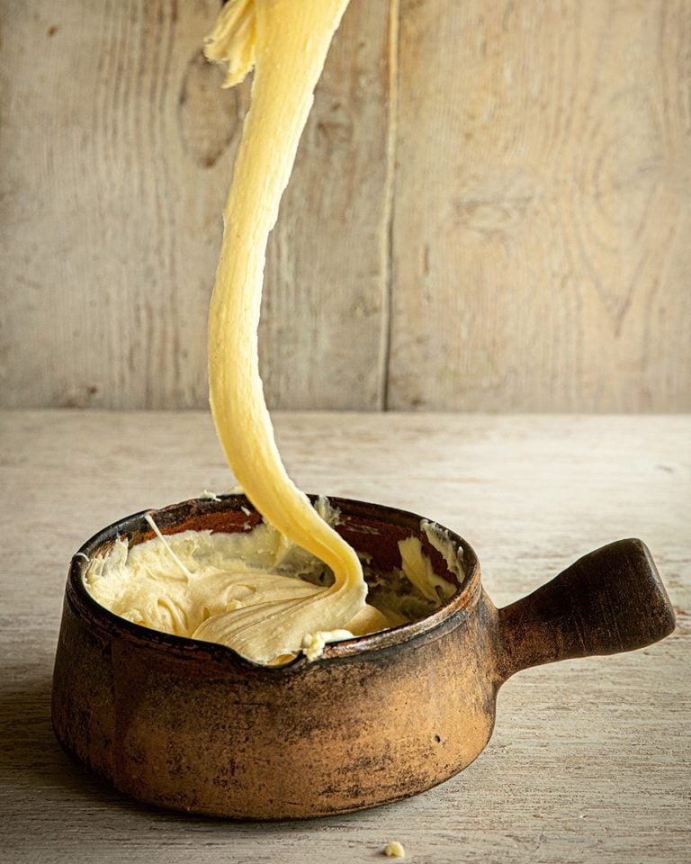 James Martin’s pommes aligot (cheesy mash)