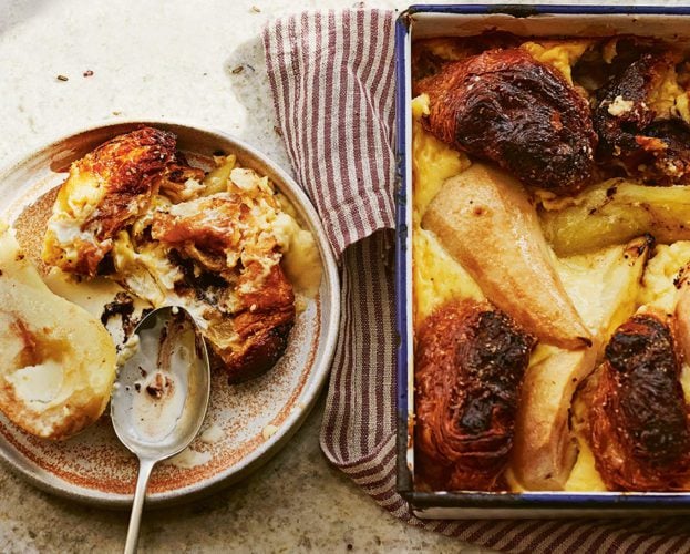 pain au chocolat pudding
