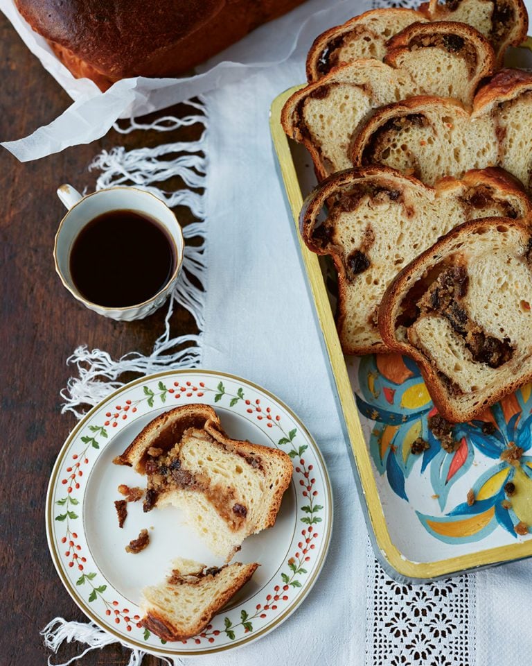 Cozonac (Romanian Christmas and Easter bread)