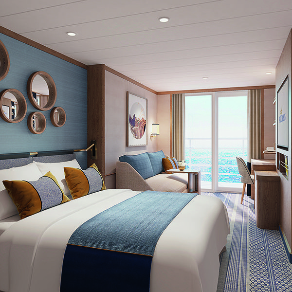 p&o cruises bedroom