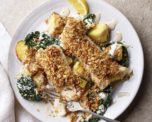 Crusted pollock