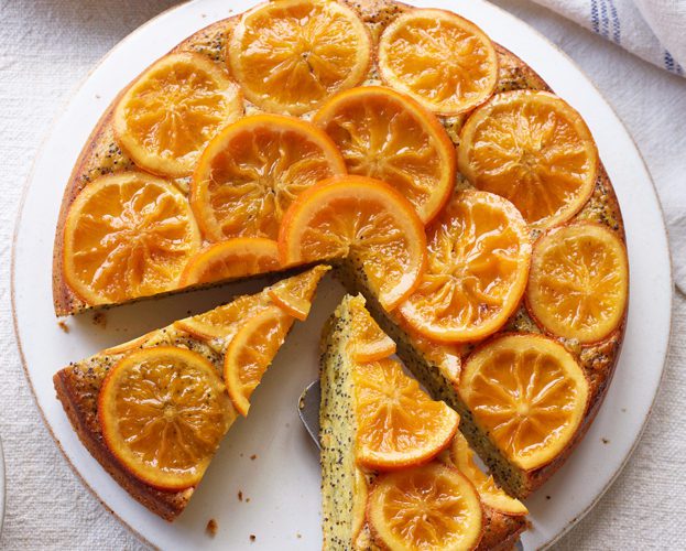 Orange and poppy seed cake