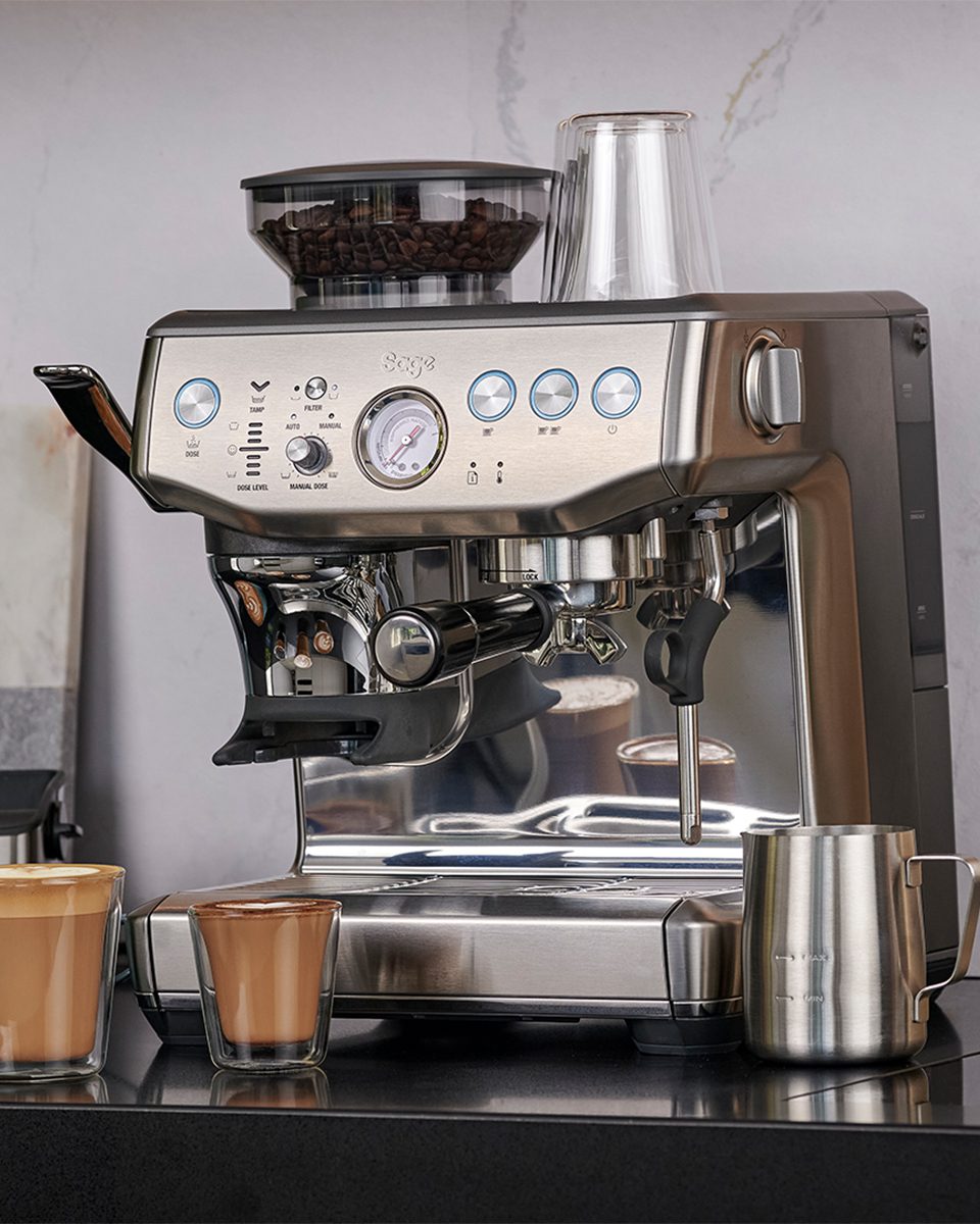 Discover our expert review of the Sage Barista Impress Coffee Machine