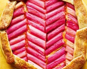 rhubarb tart