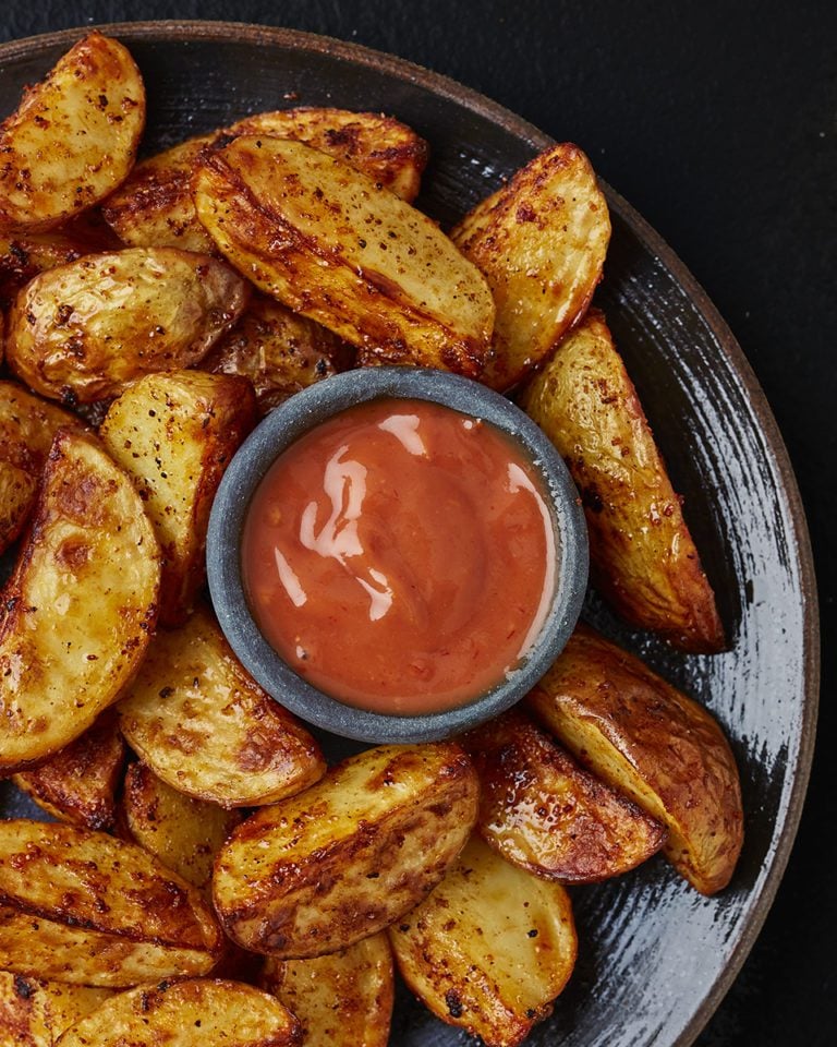 Air fryer potato wedges