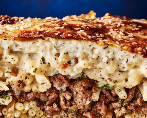 Meliz Berg’s Cypriot pasta bake (magarina firinda)