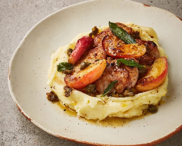 Pork piccata