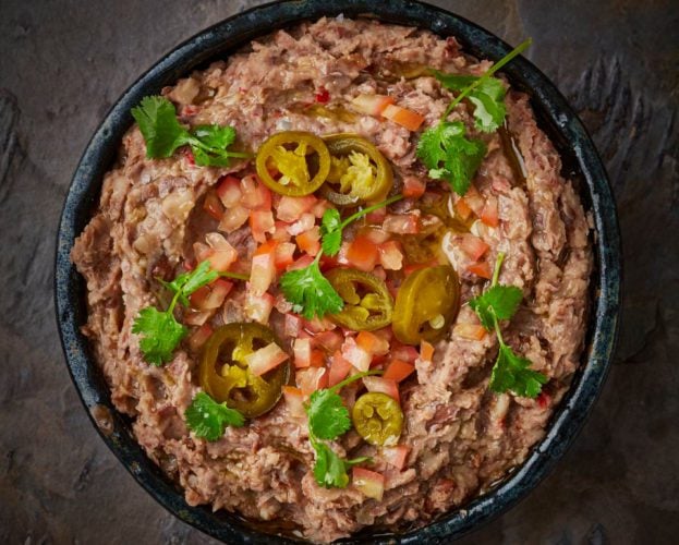 Pressure cooker refried beans