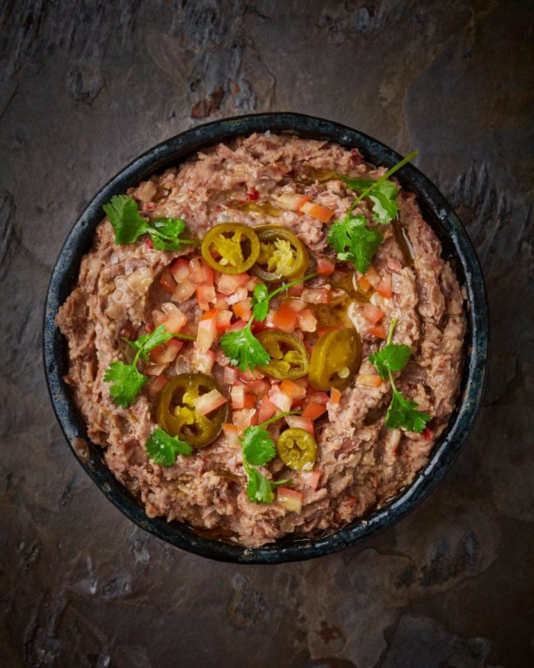 Pressure cooker refried beans