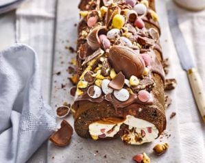 Mini egg roulade