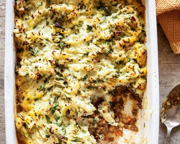 Pressure cooker spiced shepherd’s pie