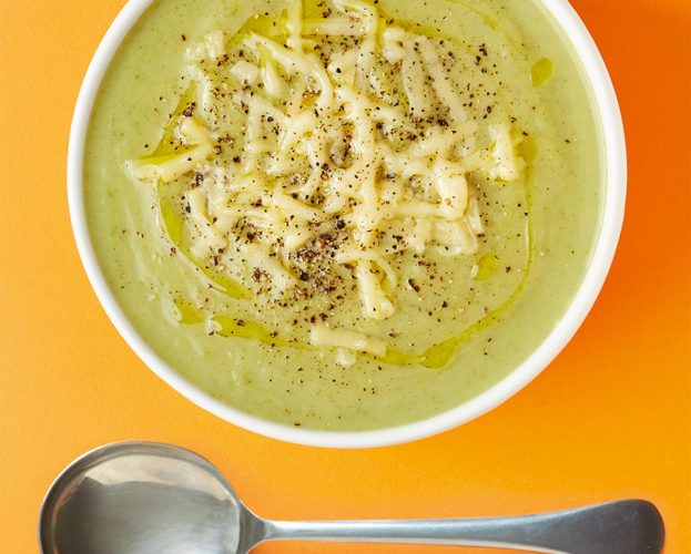 Broccoli and Cheddar soup