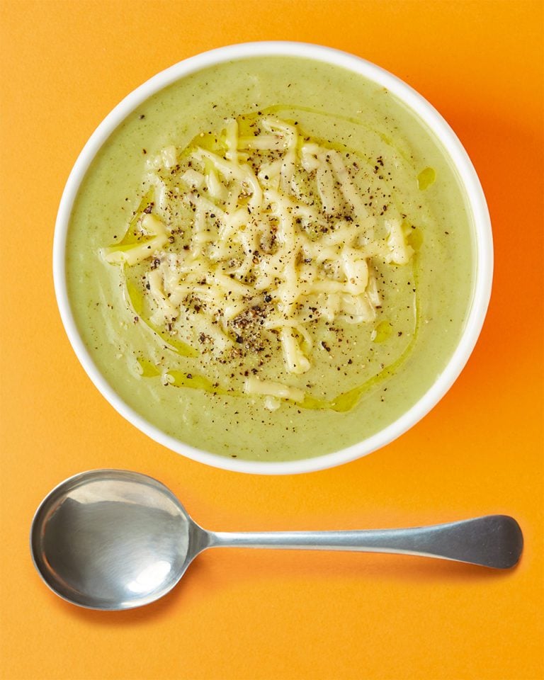 Broccoli and cheddar soup