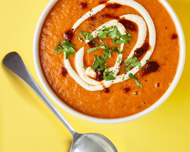 Chipotle tomato soup