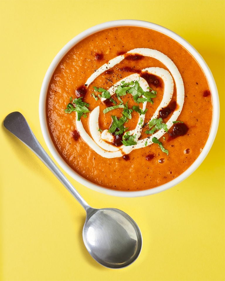 Spicy chipotle tomato soup