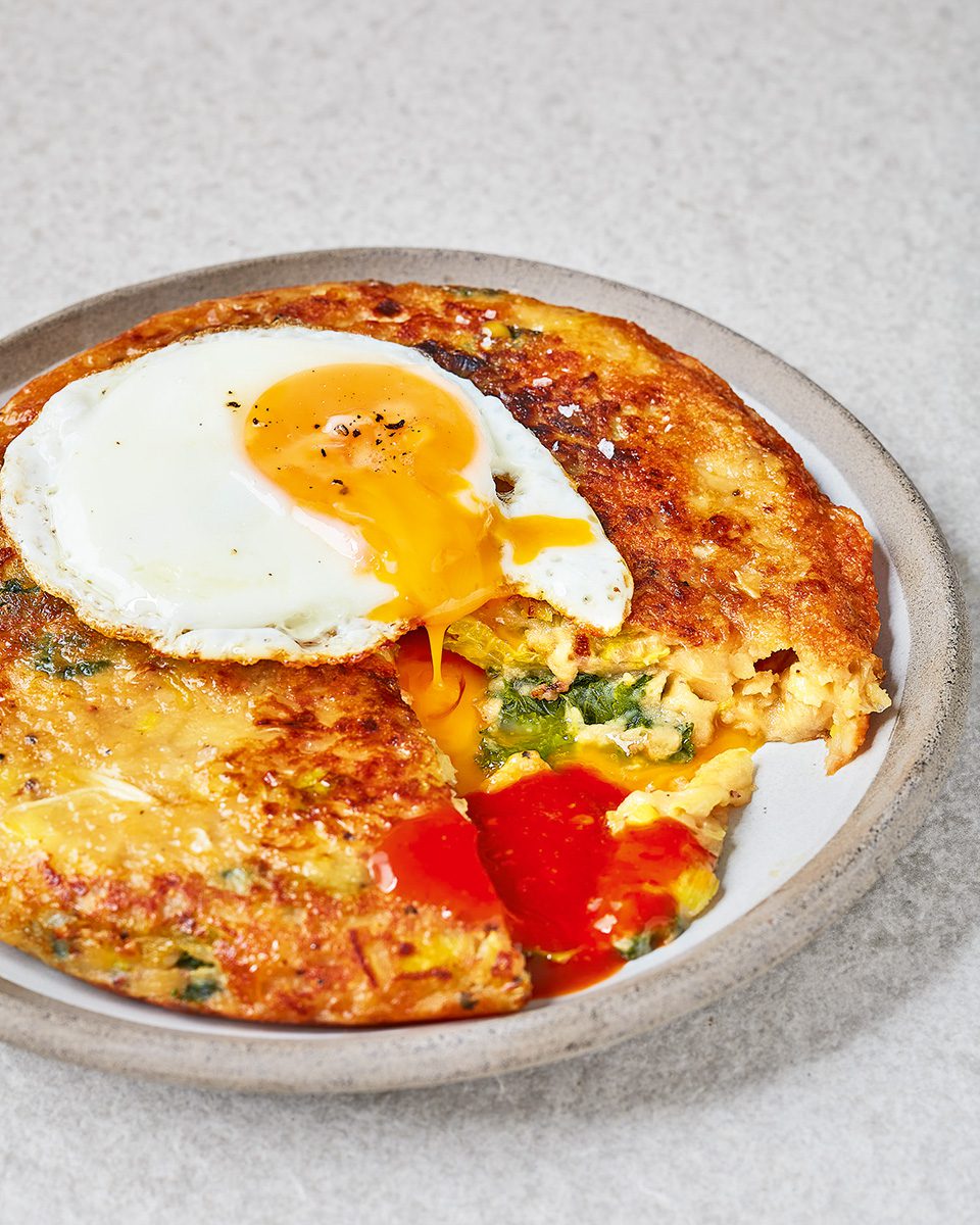Marmite and cheddar bubble and squeak delicious. magazine