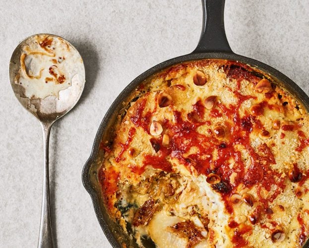 Celeriac gratin
