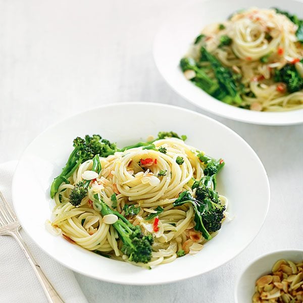 Broccoli lemon spaghetti