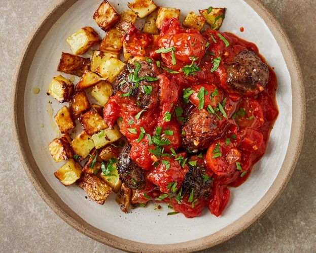 Air fryer meatballs