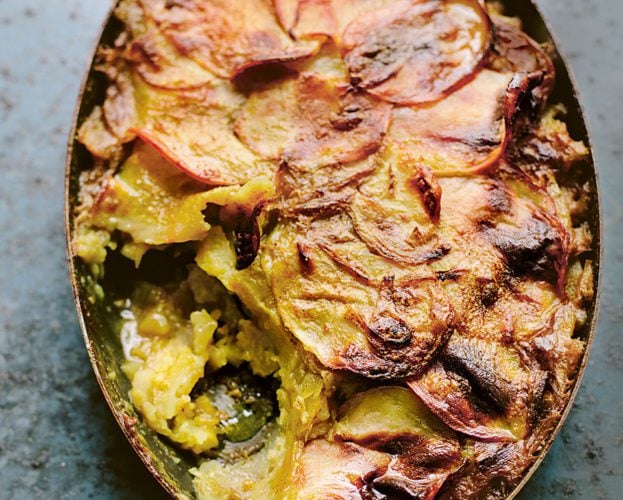 coconut curry dauphinoise