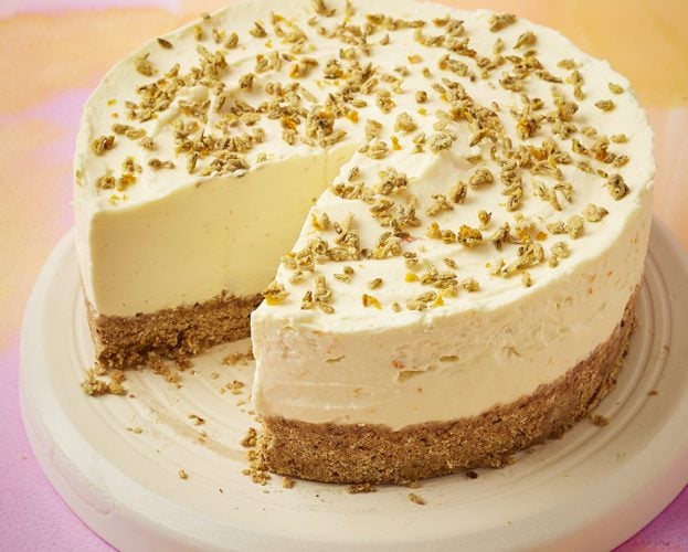 Fennel seed and orange cheesecake