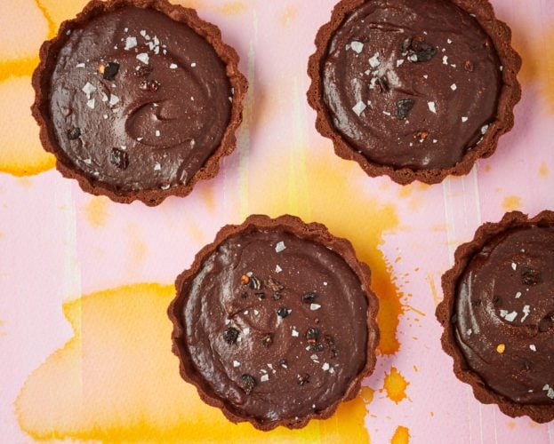 Chilli chocolate tarts