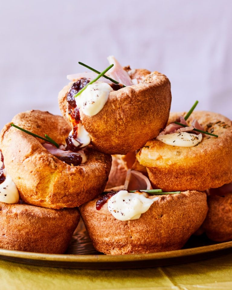 Yorkshire pudding canapés