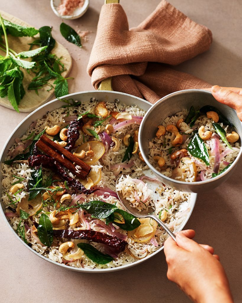 Preserved lemon pulao -