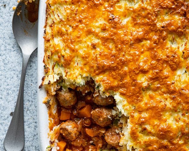 The Hairy Bikers’ cumberland sausage pie