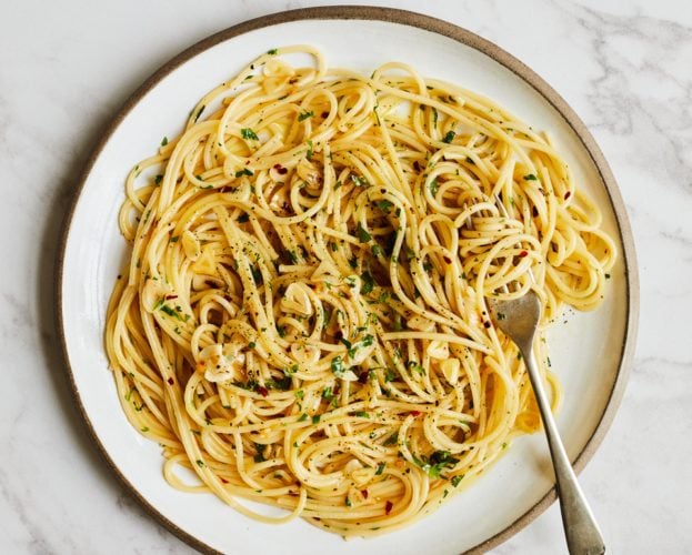 Spaghetti aglio e olio