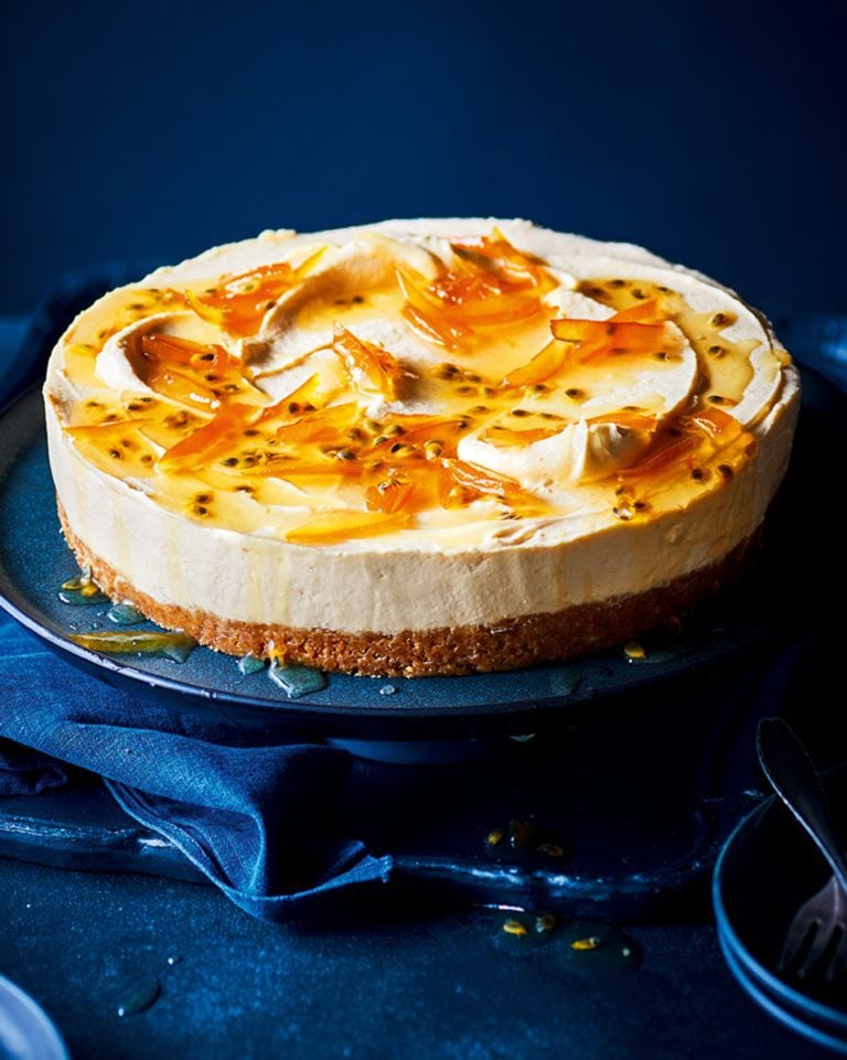 Seville orange marmalade cheesecake