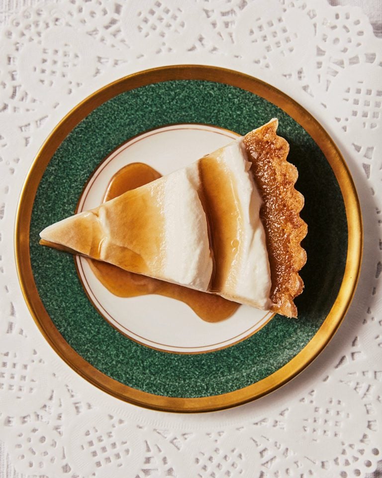 Alison Roman’s caramelised maple tart