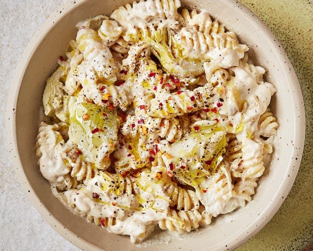 creamy vegan pasta