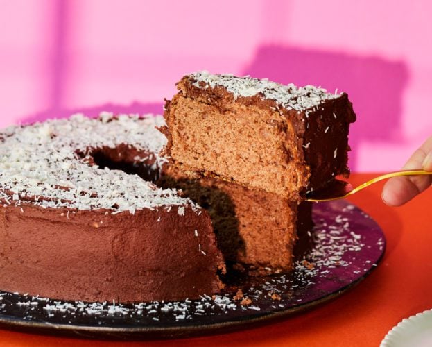 Chocolate angel cake