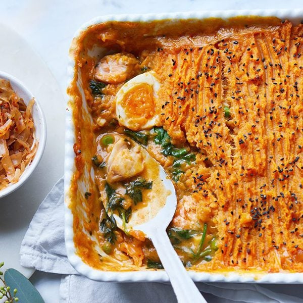 Gochujang fish pie