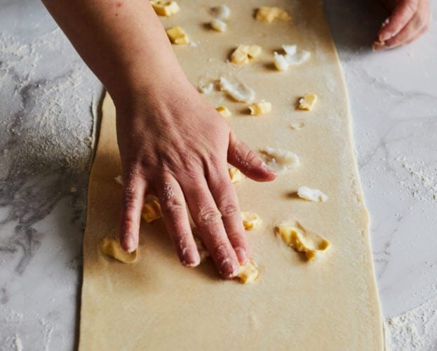 Flaky pastry
