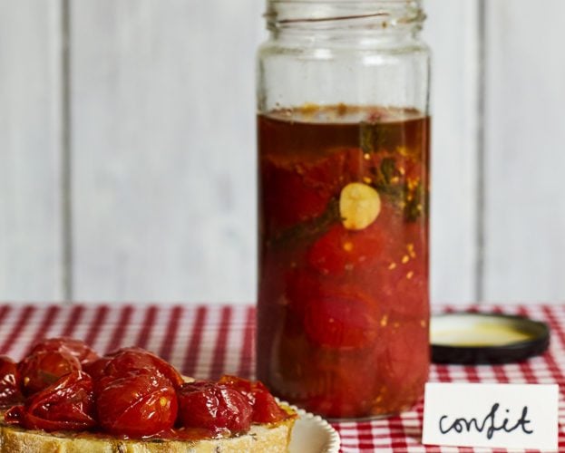 Confit tomatoes