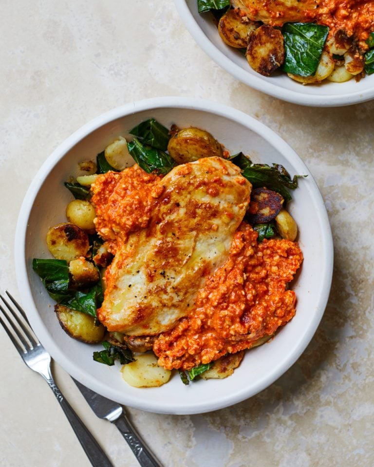 Romesco chicken