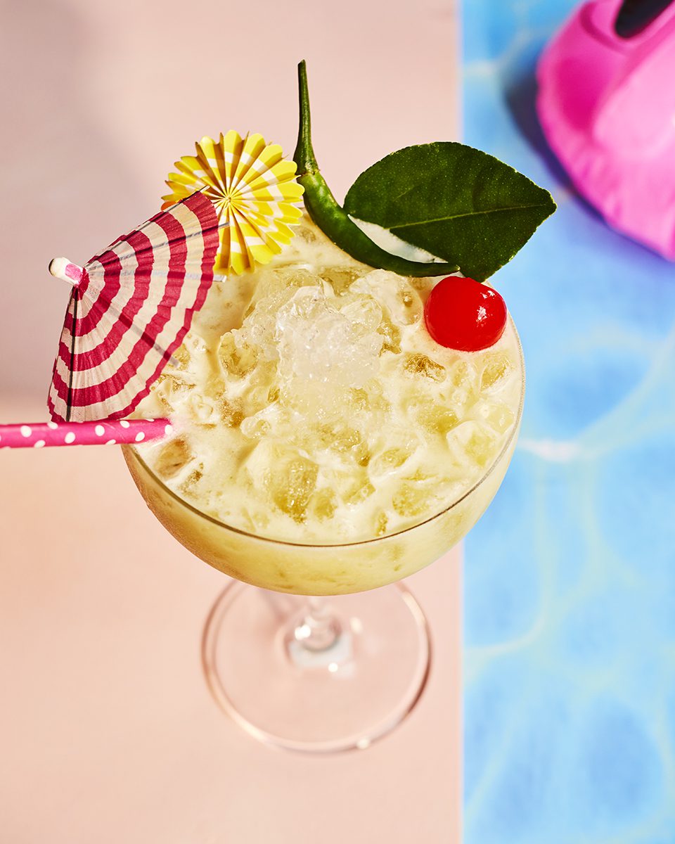 Thai piña colada delicious. magazine