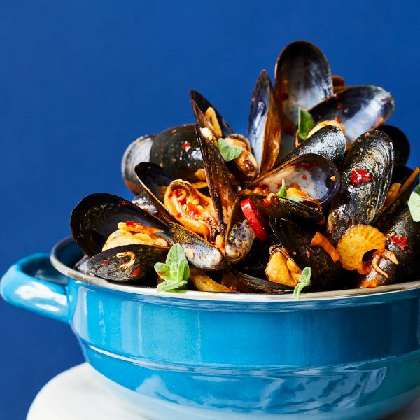 Nduja mussels