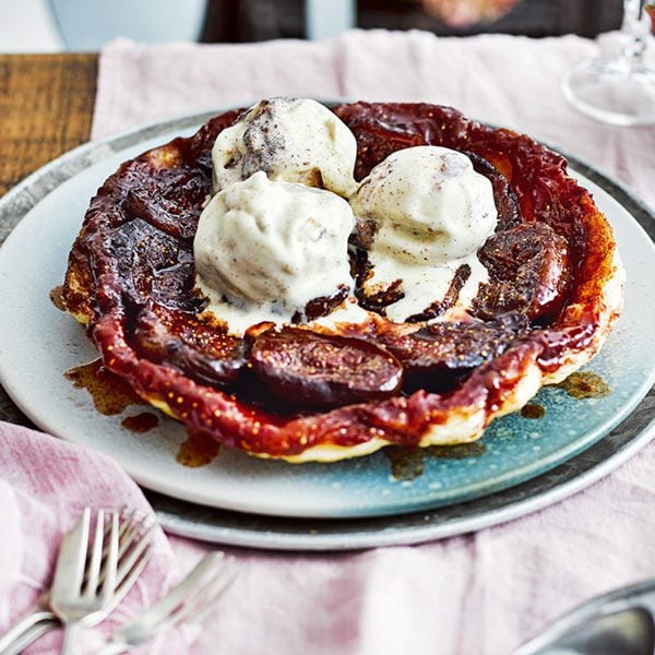 Fig tarte tatin