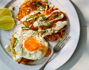 Sweetcorn fritters