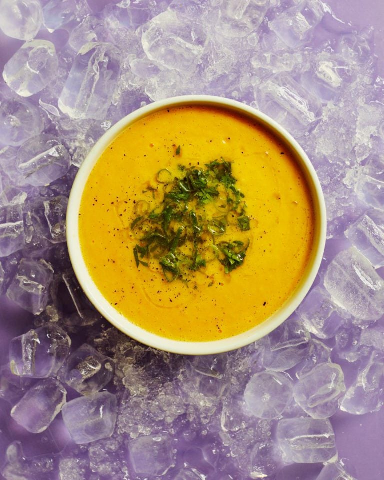 Sweetcorn gazpacho