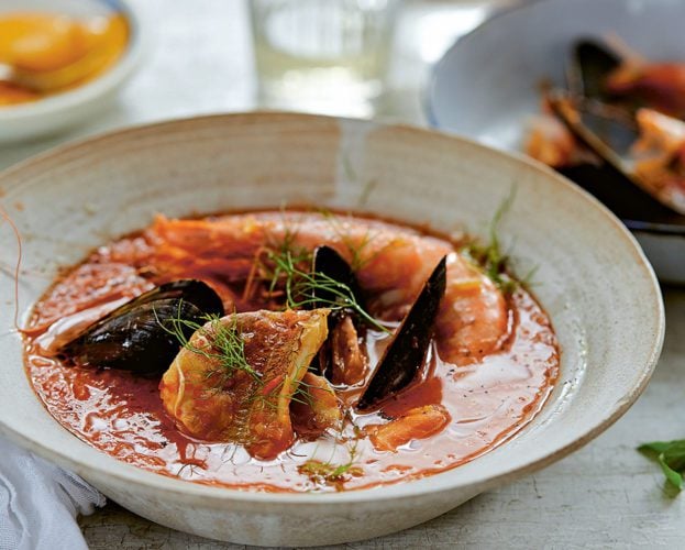 Cornish bouillabaisse